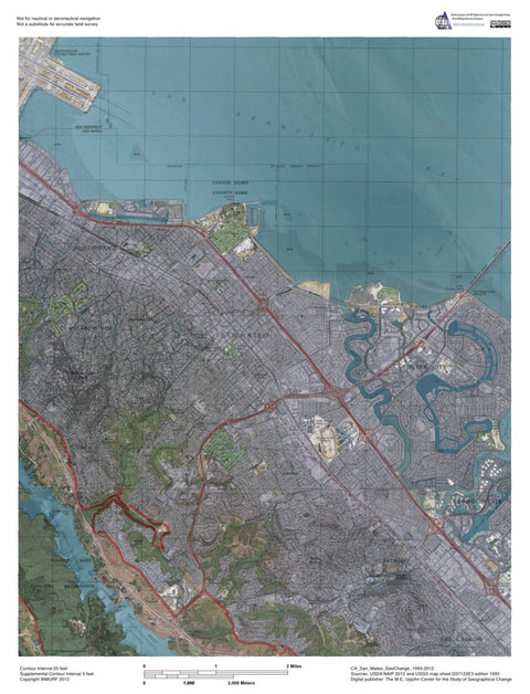 CA-San Mateo: GeoChange 1993-2012