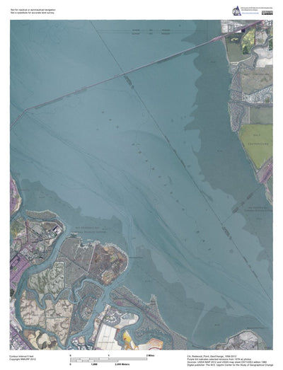 CA-Redwood Point: GeoChange 1958-2012