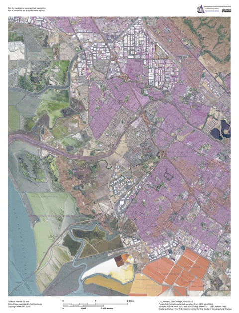 CA-Newark: GeoChange 1958-2012