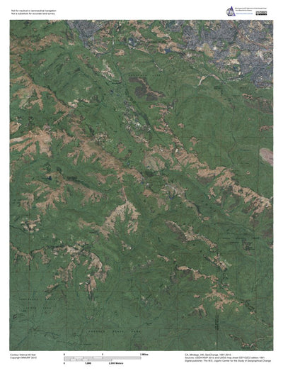 CA-Mindego Hill: GeoChange 1991-2012