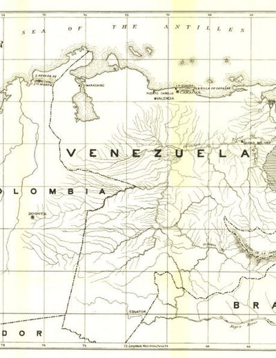Valley Of The Orinoco River 1896