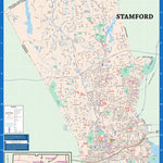 Stamford CT Foldout Map