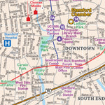 Stamford CT Foldout Map