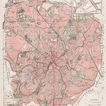 Новый план Москвы, 1928. Moscow City Map, 1928