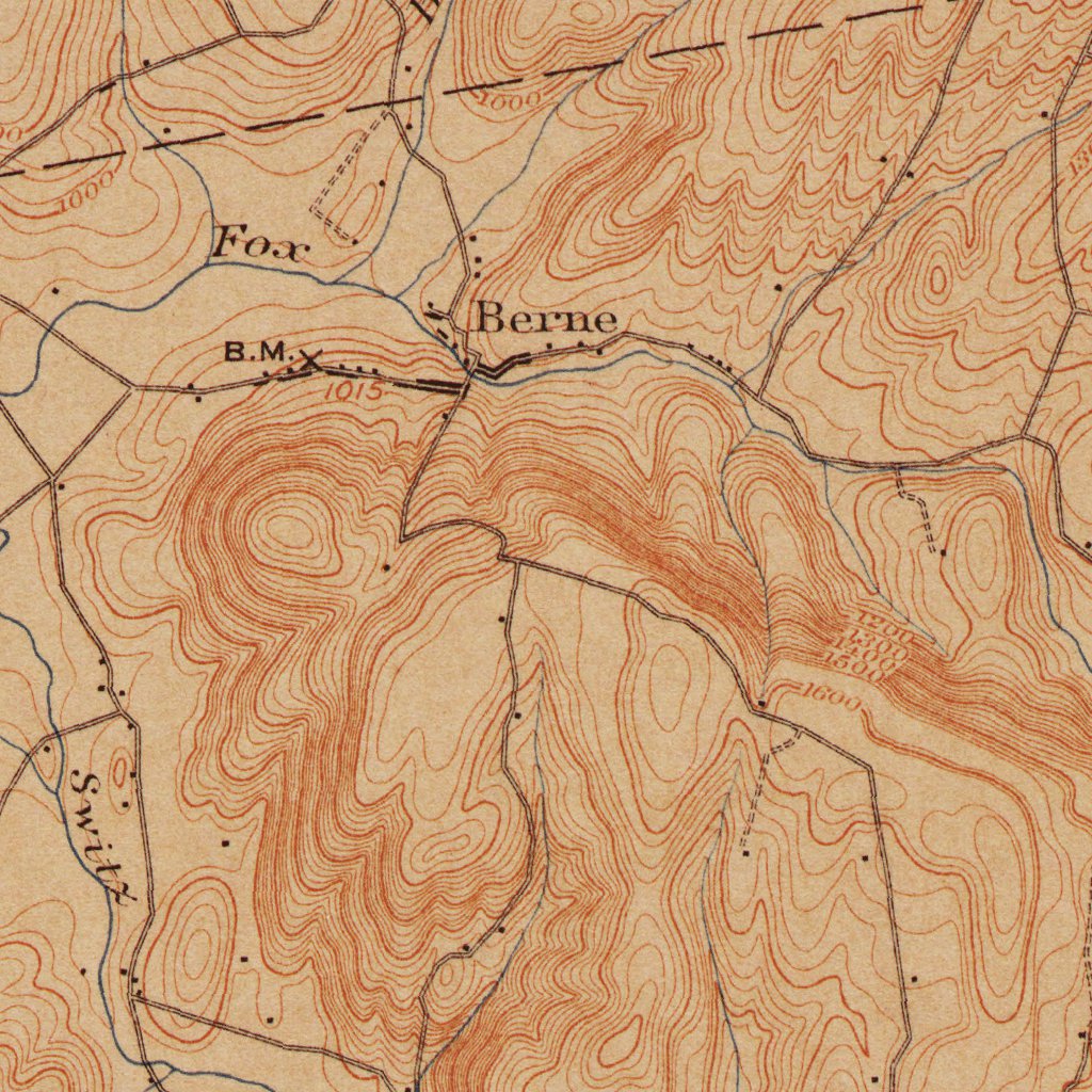 NYBerne Authoritative US Topos Historic 1903 Map by Western Michigan