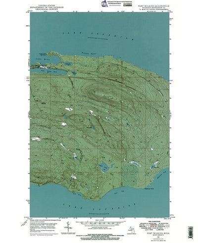 MI-FortWilkins: Authoritative US Topos 1975