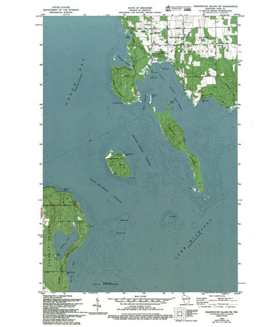 WI-Washington Islands SW: Authoritative US Topos 1982