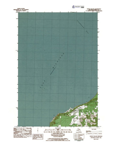 MI-Cross Village: Authoritative US Topos 1982