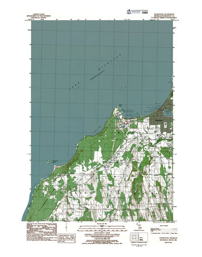 MI-Charlevoix: Authoritative US Topos 1983