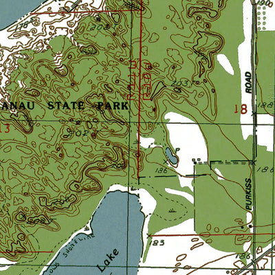 MI-Northport: Authoritative US Topos 1983