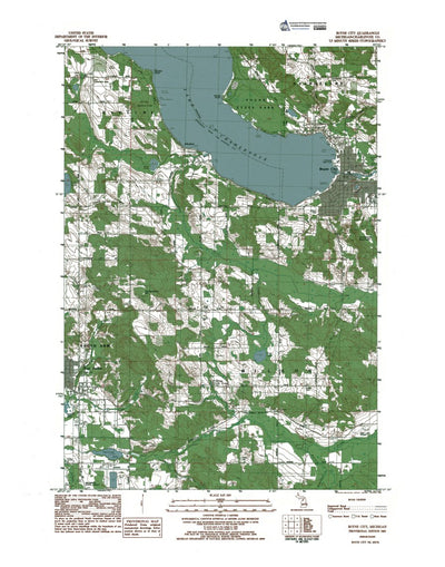 MI-Boyne City: Authoritative US Topos 1983