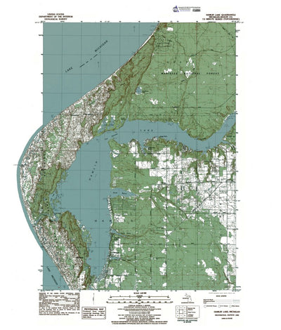 MI-Hamlin Lake: Authoritative US Topos 1982