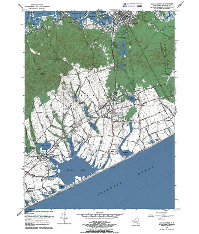 NY-Sag Harbor: Authoritative US Topos 1956