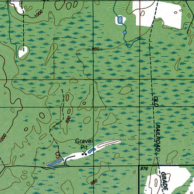 MI-Swimming Hole Creek: Authoritative US Topos 1989