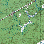 WI-Hay Creek Flowage: Authoritative US Topos 1984
