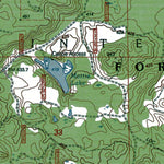 MI-Trout Creek: Authoritative US Topos 1999
