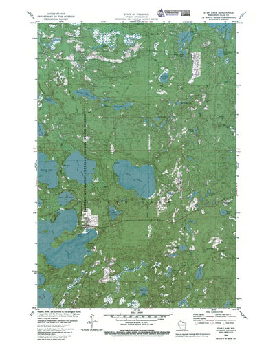 WI-Star Lake: Authoritative US Topos 1982