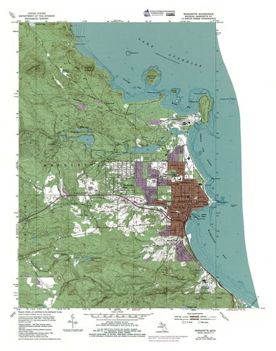 MI-Marquette: Authoritative US Topos 1954