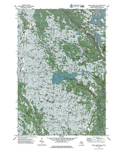 MI-Marsh Creek Pool: Authoritative US Topos 1972