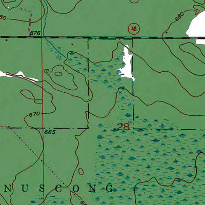 MI-Pickford NW: Authoritative US Topos 1953