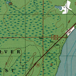 MI-Cedar River: Authoritative US Topos 1989