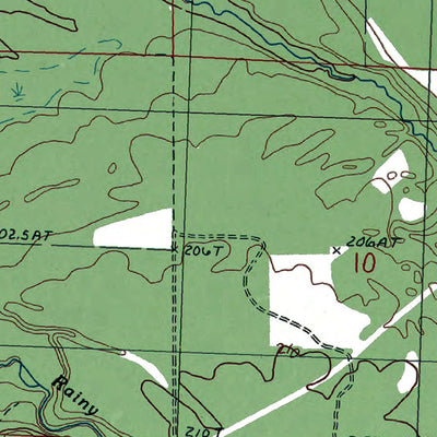 MI-Black Lake Bluffs: Authoritative US Topos 1986