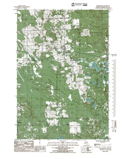 MI-Millersburg: Authoritative US Topos 1986