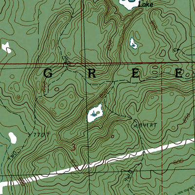 MI-Jewett Creek: Authoritative US Topos 1986
