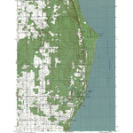 MI-Harrisville: Authoritative US Topos 1989