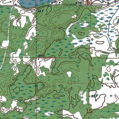 MI-Sage Lake: Authoritative US Topos 1968