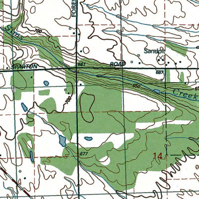 MI-Tawas City: Authoritative US Topos 1989