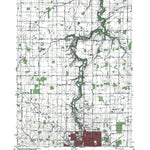 MI-Owosso North: Authoritative US Topos 1974