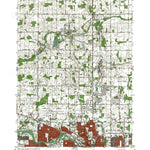 MI-Lansing North: Authoritative US Topos 1965
