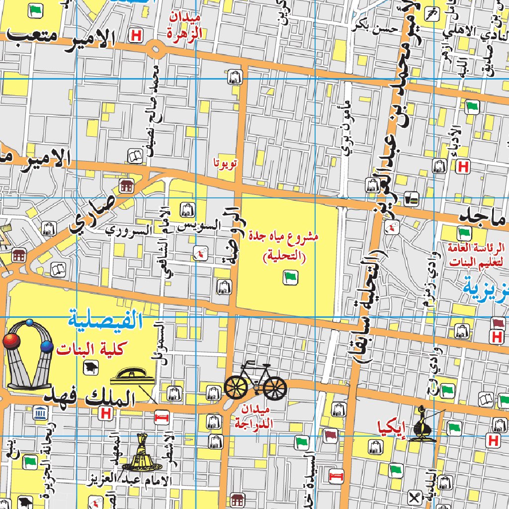 Jeddah جدة Map by Farsi Geotech | Avenza Maps