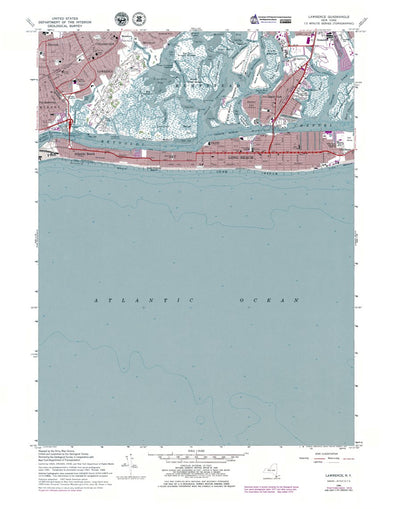 NY-Lawrence: Authoritative US Topos 1966