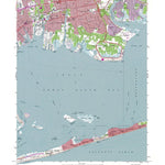 NY-Bay Shore East: Authoritative US Topos 1967
