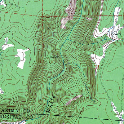 WA-Twin Buttes: Authoritative US Topos 1970