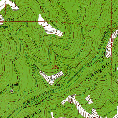 WA-Piscoe Meadow: Authoritative US Topos 1970