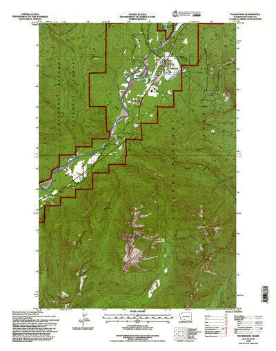 WA-Packwood: Authoritative US Topos 1994
