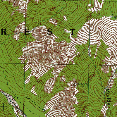 WA-Spiral Butte: Authoritative US Topos 1988