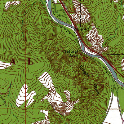 WA-Cliffdell: Authoritative US Topos 1971
