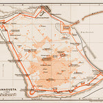 Famagusta City Map, 1914