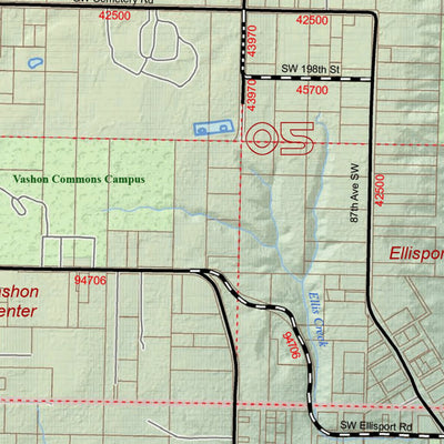 Vashon Island Bathymetry
