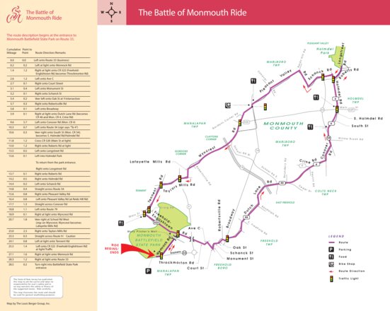 Maps of Monmouth County New Jersey 