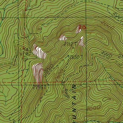 OR-Wickiup Mtn: Authoritative US Topos 1985