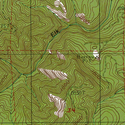 OR-Wickiup Mtn: Authoritative US Topos 1985