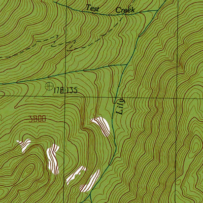 WA-Bearhead Mtn: Authoritative US Topos 1986