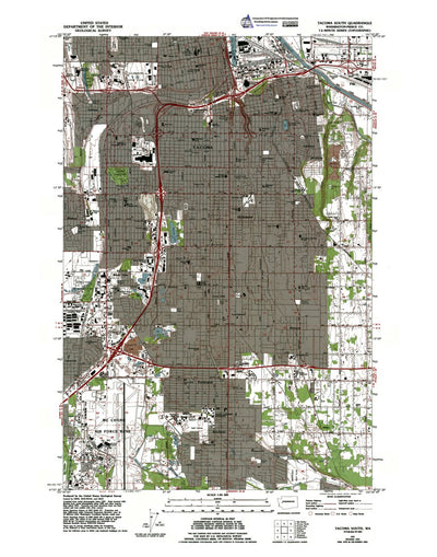 WA-Tacoma South: Authoritative US Topos 1961