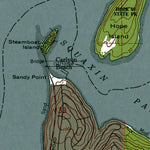 WA-Squaxin Island: Authoritative US Topos 1959