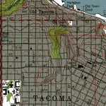 WA-Tacoma North: Authoritative US Topos 1961
